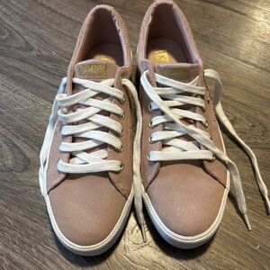 Keds Women's Blush Sneakers with White Laces